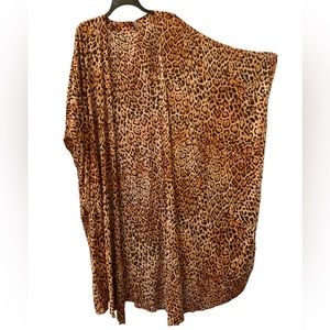 Victoria Secret Cover Up Animal Print Size M/L